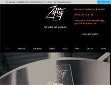 Tablet Screenshot of drinkzaftig.com